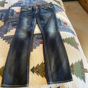Rock Revival Sasha straight leg jeans size 32